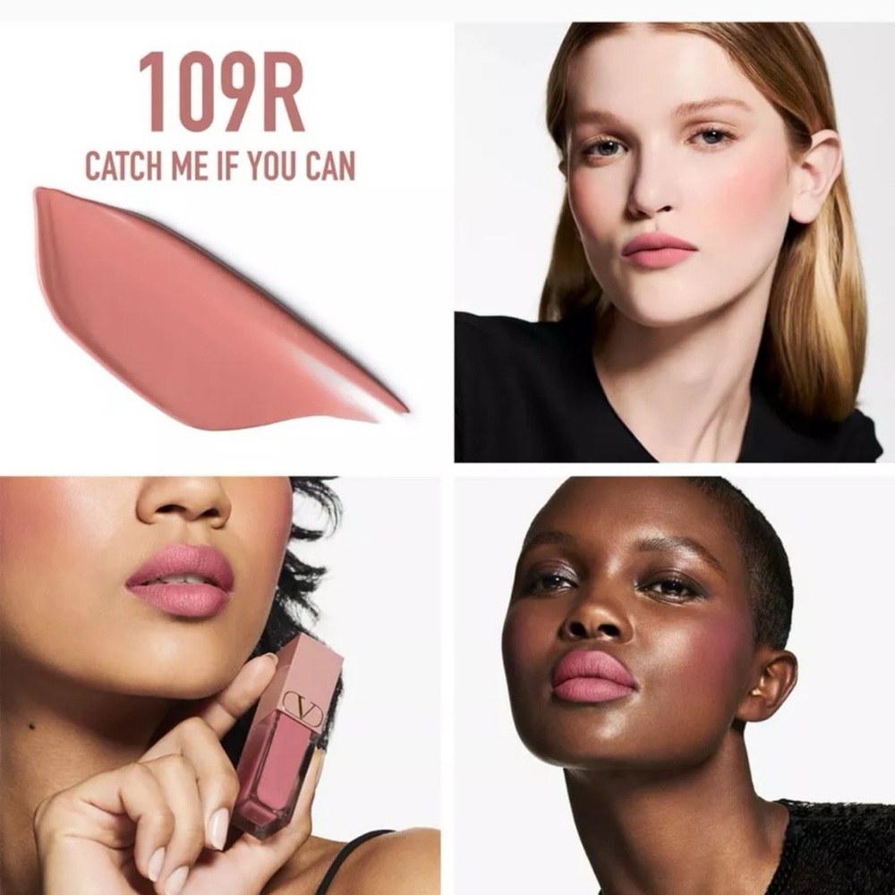 Valentino Mini Liquirosso Matte Mini Lip/Blush - 3.9ml (Choice of 1) - Picture 5 of 8